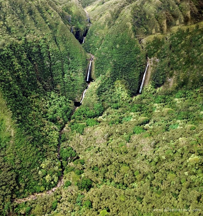 West Maui waterfalls